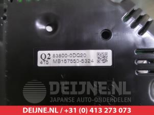 Toyota Yaris Tacho - Kombiinstrument KM O305257 foto 3