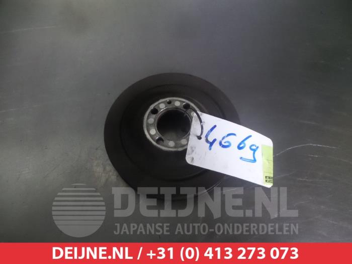 Gebruikte Krukas Poelie Mitsubishi Grandis (NA) 2.4 16V MIVEC Prijs € 35,00 Margeregeling aangeboden door V.Deijne Jap.Auto-onderdelen BV