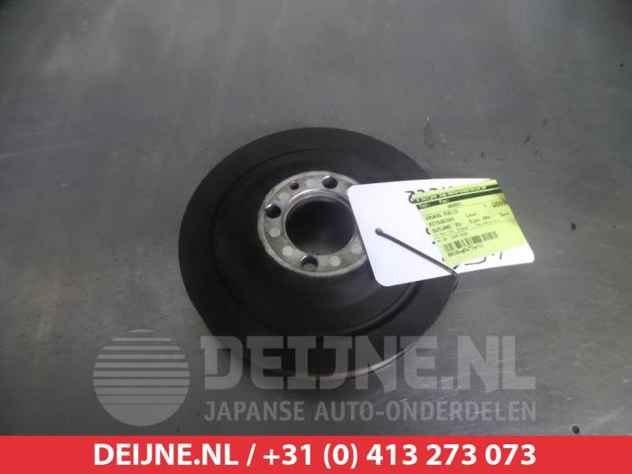 Gebruikte Krukas Poelie Mitsubishi Outlander (CU) 2.4 16V 4x2 Prijs € 35,00 Margeregeling aangeboden door V.Deijne Jap.Auto-onderdelen BV