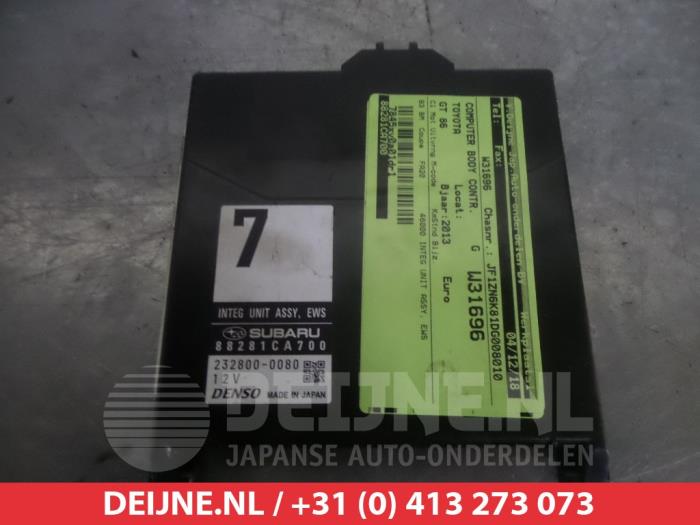 Gebruikte BCM Toyota GT 86 (ZN) 2.0 16V Prijs € 120,00 Margeregeling aangeboden door V.Deijne Jap.Auto-onderdelen BV