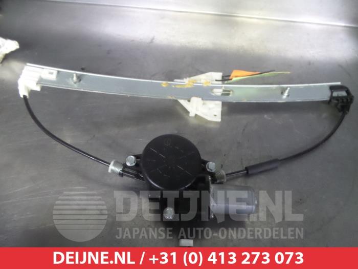 Mazda 2 Rear door window mechanism 4-door, left O290253