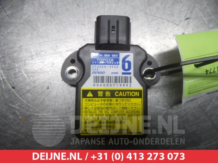 Toyota IQ Stabilisatie Regel Sensor O329418