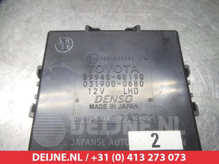 Lexus RX Computer Verlichting O342165