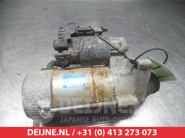 Toyota Verso-S Startmotor O363199