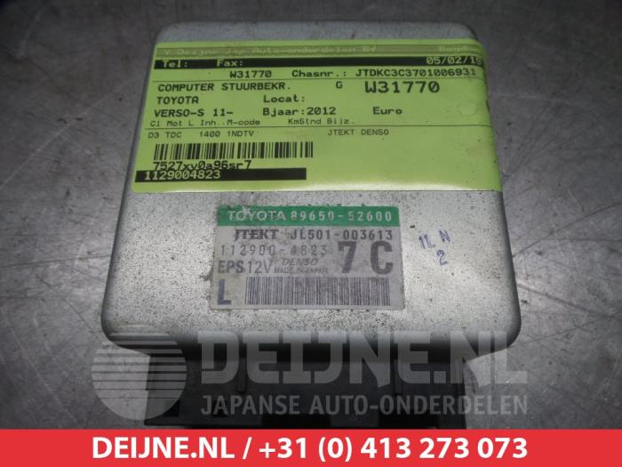 Toyota Verso-S Stuurbekrachtiging Computer O339088