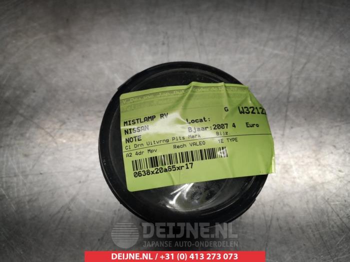 Nissan Note Mistlamp rechts-voor O268476