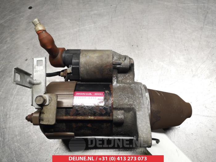 Gebruikte Startmotor Honda Logo (GA33) 1.3 Prijs € 35,00 Margeregeling aangeboden door V.Deijne Jap.Auto-onderdelen BV