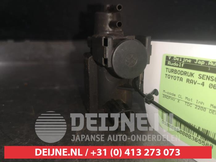 Gebruikte Turbodruk sensor Toyota RAV4 (A3) 2.2 D-CAT 16V 4x4 Prijs € 50,00 Margeregeling aangeboden door V.Deijne Jap.Auto-onderdelen BV