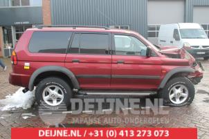 Mitsubishi Pajero Türscheibe 4-türig rechts vorne O274971 foto 2
