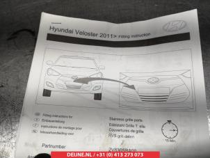 Hyundai Veloster Bumperlijst midden-voor O264134 foto 2