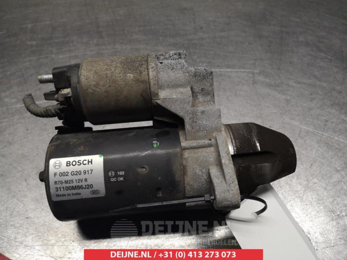 Gebruikte Startmotor Suzuki Swift (ZA/ZC/ZD) 1.3 D 16V Prijs € 25,00 Margeregeling aangeboden door V.Deijne Jap.Auto-onderdelen BV