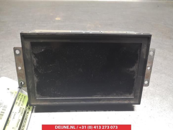 Mitsubishi Pajero Navigation display O313766