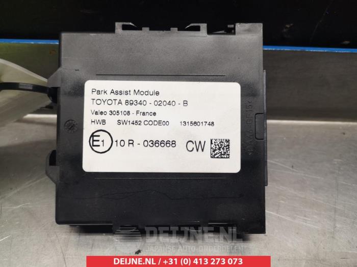 Toyota Auris PDC Module O303837
