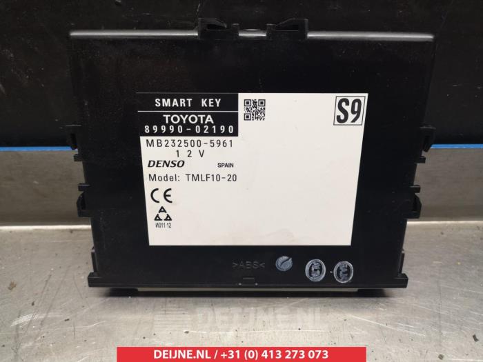 Toyota Auris Module keyless vehicle O270830