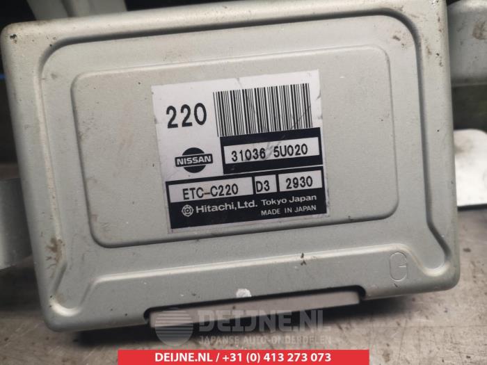 Gebruikte Computer Automatische Bak Nissan Almera Tino (V10M) 2.0 16V CVT Prijs € 50,00 Margeregeling aangeboden door V.Deijne Jap.Auto-onderdelen BV