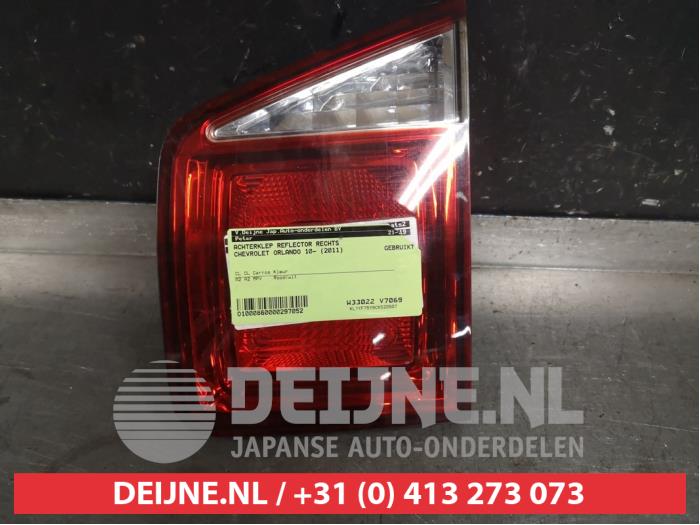 Chevrolet Orlando Tailgate reflector, right O297052