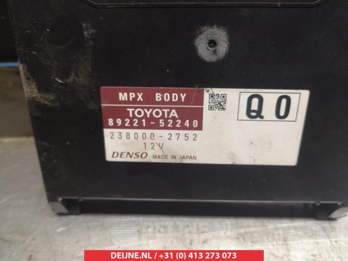 Toyota Verso-S Body control computer O348371