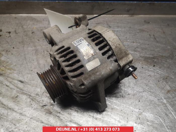 Gebruikte Dynamo Daihatsu Materia 1.5 16V Prijs € 35,00 Margeregeling aangeboden door V.Deijne Jap.Auto-onderdelen BV