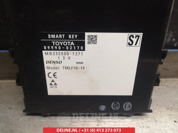 Toyota Auris Module keyless vehicle O270831