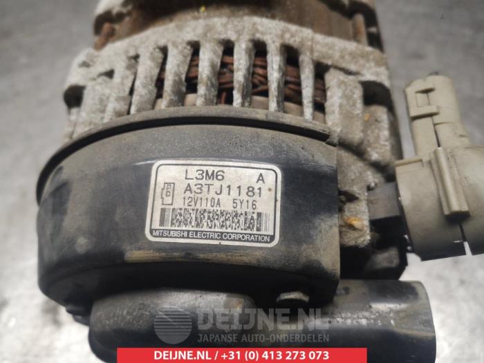 Gebruikte Dynamo Mazda 6 (GG12/82) 2.3i 16V MPS Turbo Prijs € 35,00 Margeregeling aangeboden door V.Deijne Jap.Auto-onderdelen BV