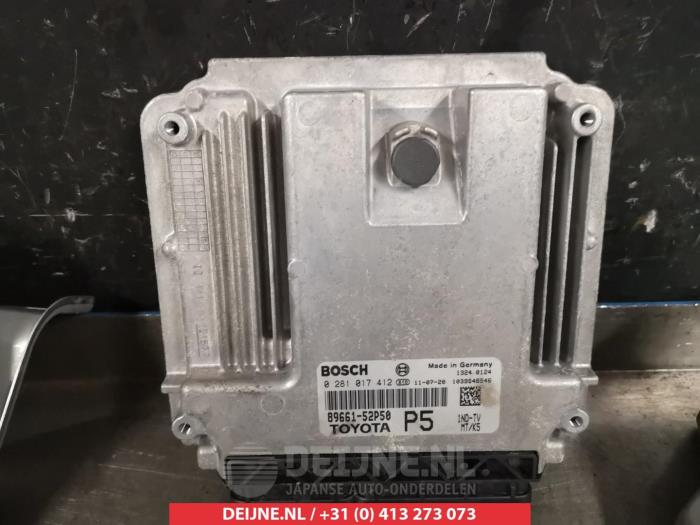 Toyota Verso-S Set of cylinder locks (complete) O278989