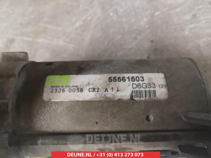 Suzuki Swift Startmotor O362691