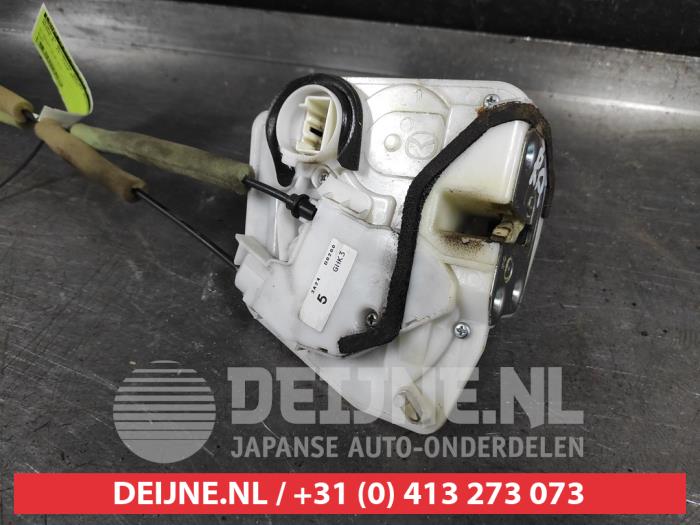 Mazda 6 Deurslot Mechaniek 4Deurs rechts-achter O281312