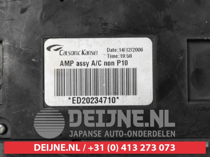 Computer Koeling van een Nissan Primera (P12) 2.0 16V CVT 2007