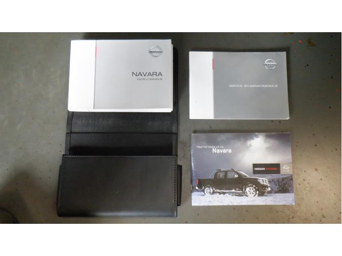 Nissan Navara Instructie Boekje O263500