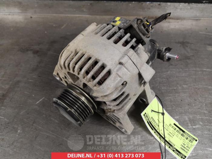 Gebruikte Dynamo Hyundai i20 1.1 CRDi VGT 12V Prijs € 40,00 Margeregeling aangeboden door V.Deijne Jap.Auto-onderdelen BV
