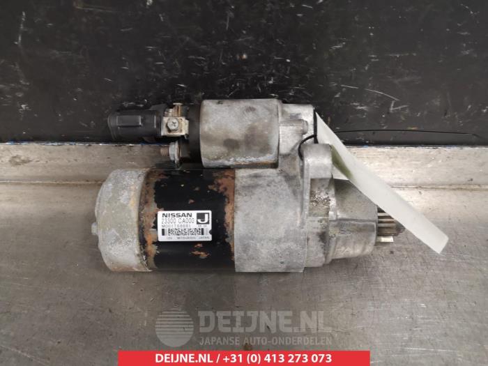 Startmotor van een Nissan Murano (Z51) 3.5 V6 24V 4x4 2005