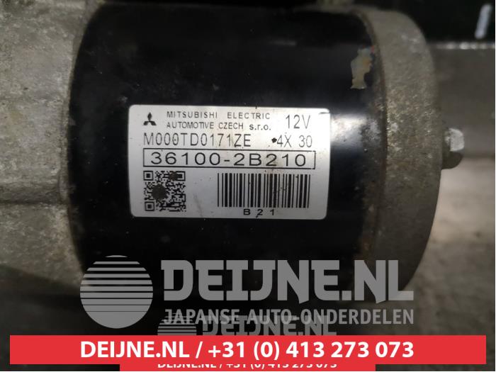 Gebruikte Startmotor Kia Pro cee'd (JDB3) 1.6 GT 16V Prijs € 50,00 Margeregeling aangeboden door V.Deijne Jap.Auto-onderdelen BV