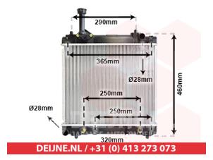 Nieuwe Radiateur Suzuki Alto Prijs € 66,94 Inclusief btw aangeboden door V.Deijne Jap.Auto-onderdelen BV