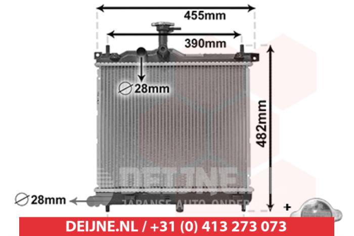 Hyundai I10 Radiator O9990005482