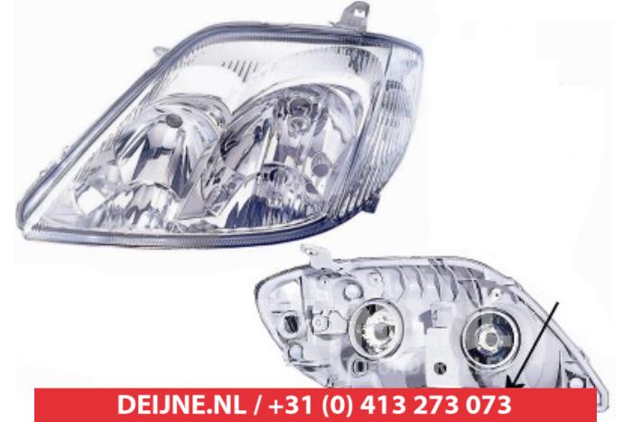 Toyota Corolla Headlight, left O9990001818