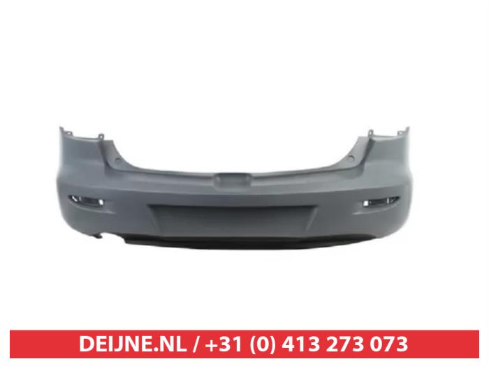 Achterbumper van een Mazda 3 2003