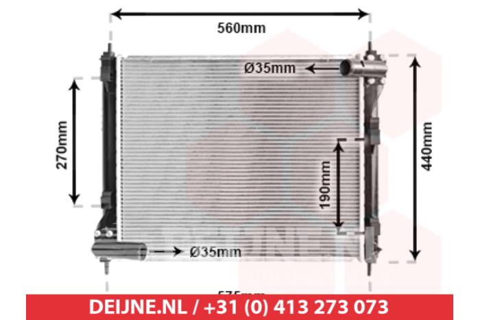 Nissan Juke Kühler O9990005534