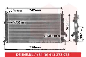 Nieuwe Radiateur Mazda 3 Prijs € 46,74 Inclusief btw aangeboden door V.Deijne Jap.Auto-onderdelen BV