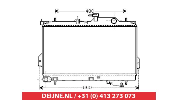 Hyundai Matrix Kühler O9990005440