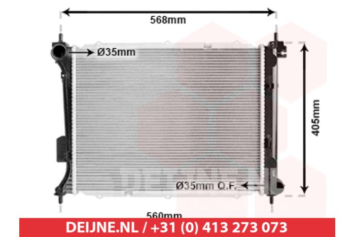 Hyundai I20 Radiator O9990005465
