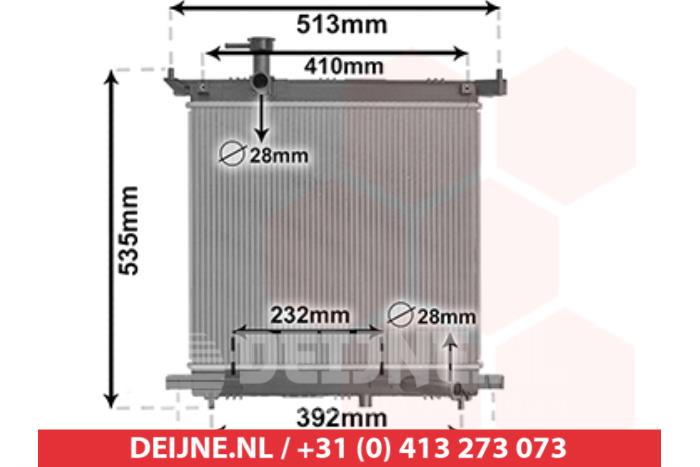 Nissan Note Radiateur O9990005492