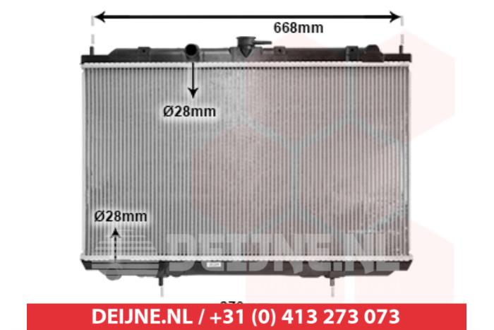 Nissan Almera Tino Radiateur O9990005535