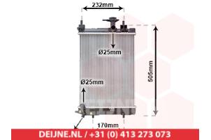 Nieuwe Radiateur Daihatsu Cuore Prijs € 80,99 Inclusief btw aangeboden door V.Deijne Jap.Auto-onderdelen BV