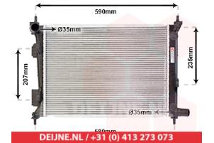 Nieuwe Radiateur Kia Rio Prijs € 50,74 Inclusief btw aangeboden door V.Deijne Jap.Auto-onderdelen BV