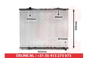 Nieuwe Radiateur Kia Sorento Prijs € 161,45 Inclusief btw aangeboden door V.Deijne Jap.Auto-onderdelen BV