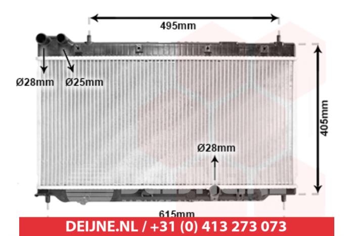 Honda Jazz Kühler O9990005655