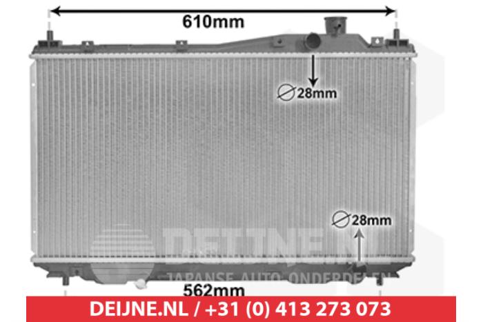 Honda Civic Radiateur O9990005669