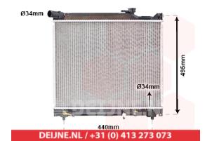Nieuwe Radiateur Suzuki Grand Vitara Prijs € 85,22 Inclusief btw aangeboden door V.Deijne Jap.Auto-onderdelen BV