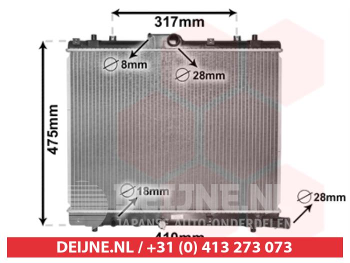 Suzuki Swift Kühler O9990005766