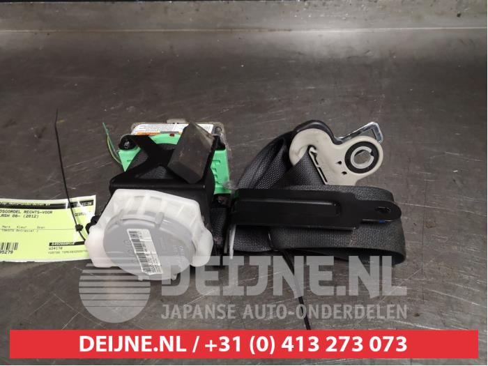 Suzuki Splash Veiligheidsgordel rechts-voor O395279